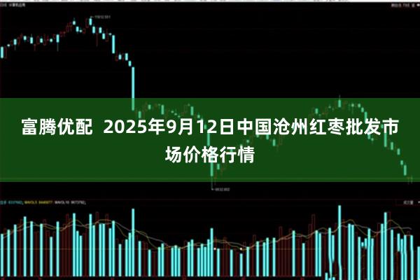 富腾优配  2025年9月12日中国沧州红枣批发市场价格行情