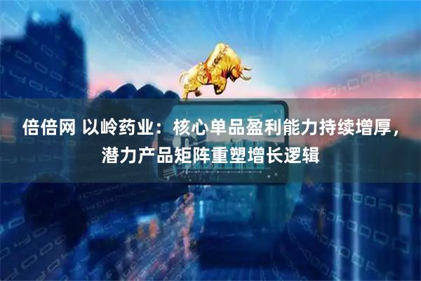 倍倍网 以岭药业：核心单品盈利能力持续增厚，潜力产品矩阵重塑增长逻辑